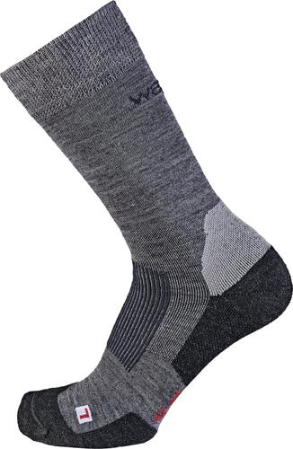 WAPITI Herren Socken Wandersocken S02 Merino All Season 45-47 in Grau