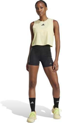 ADIDAS Damen Tight Optime 3-Streifen kurze (Länge 5 Zoll) M in Schwarz