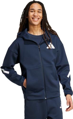 ADIDAS Herren Kapuzensweat New adidas Z.N.E. Zip L in Blau