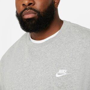 NIKE Herren Sweatshirt "Club" XL in Silber