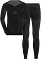 ODLO Herren Set Set long FUNDAMENTALS PERFORMANCE WARM S in Schwarz