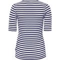 SCHNEIDER SPORTSWEAR Damen Leisure-1/2-Arm-Shirt DESYW Weiß / dunkelblau