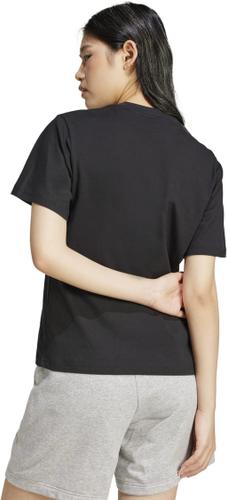 ADIDAS Damen Shirt Essentials Small Logo Cotton S in Schwarz