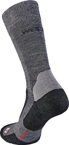 WAPITI Herren Socken Wandersocken S02 Merino All Season 39-41 in Grau