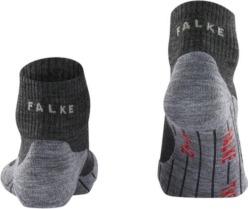 FALKE TK5 Short Damen Socken 37-38 in Grau
