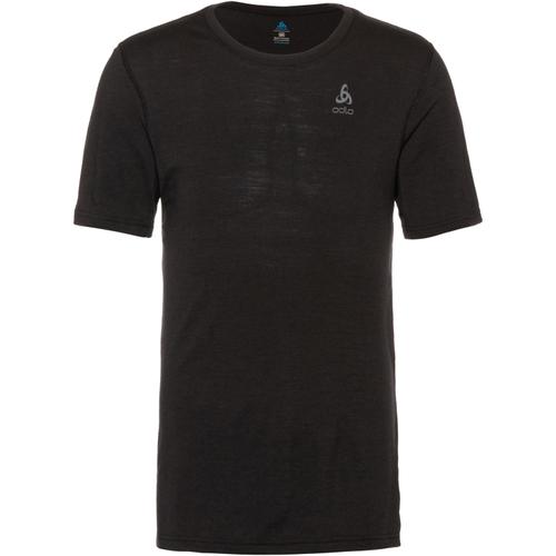 ODLO Herren T-Shirt BL TOP crew neck s/s MERINO 200 XL in Weiß