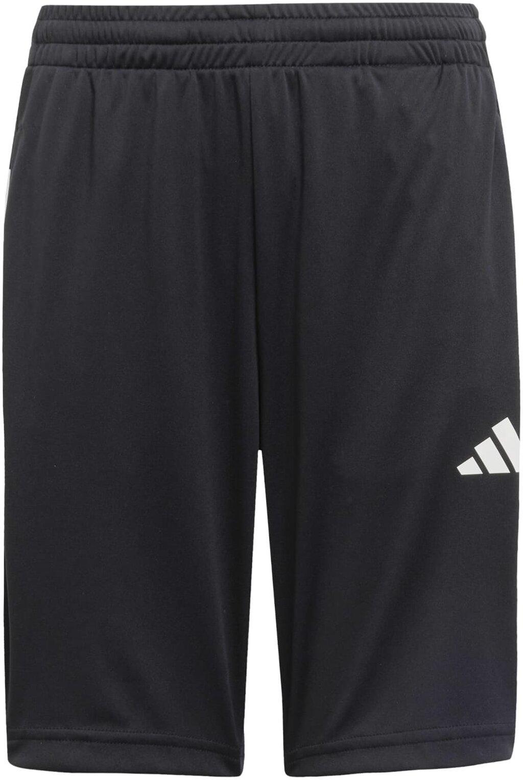 ADIDAS Kinder Shorts Train Essentials 3-Streifen Kids 128 in Schwarz