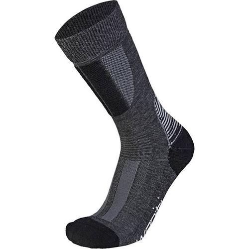WAPITI Herren Socken Wandersocken S09 Merino Seide 42-44 in Grau