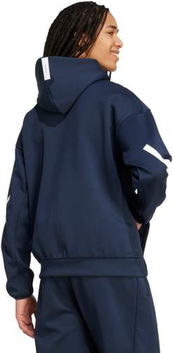 ADIDAS Herren Kapuzensweat New adidas Z.N.E. Zip L in Blau