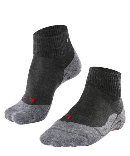 FALKE TK5 Short Damen Socken 37-38 in Grau