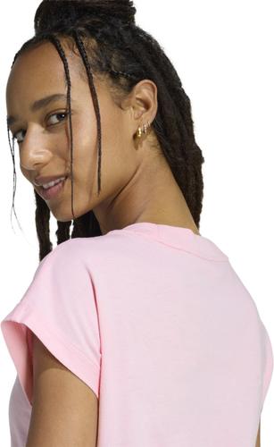 ADIDAS Damen Shirt Essentials Linear Cotton