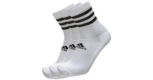 ADIDAS Fußball - Textilien - Socken Cushioned 3S Crew Socken 3er Pack XS in Pink