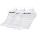 NIKE U NK EVERYDAY LTWT NS 3PR WHITE/BLACK