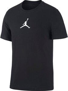 NIKE Herren Shirt JUMPMAN DF SS CREW M in Schwarz