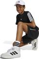 ADIDAS Kinder Shorts French Terry Slogan 140 in Schwarz