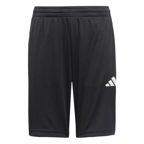 ADIDAS Kinder Shorts Train Essentials 3-Streifen Kids 128 in Schwarz
