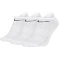 NIKE U NK EVERYDAY LTWT NS 3PR WHITE/BLACK