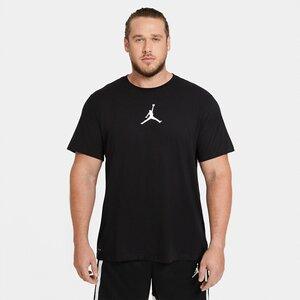 NIKE Herren Shirt JUMPMAN DF SS CREW M in Schwarz