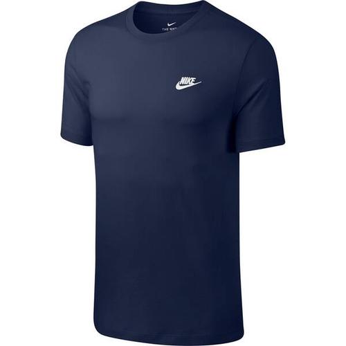 NIKE Herren T-Shirt M NSW CLUB TEE XXL in Weiß