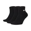 NIKE Herren U NK EVERYDAY CUSH QTR 3PR BLACK/WHITE
