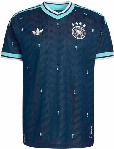 ADIDAS Herren Trikot Deutschland 26 Authentic Auswärts L in Blau