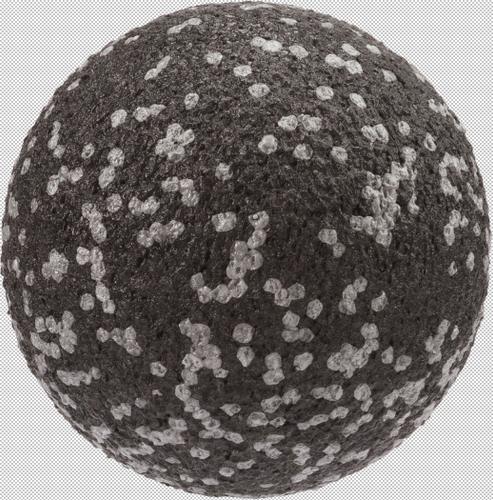 BLACKROLL Faszienball 8 cm 8 in Schwarz