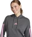 ADIDAS Damen Kapuzensweat ESSENTIALS 3-STREIFEN FLEECE