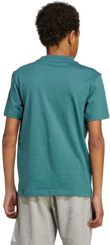 ADIDAS Kinder Shirt Slogan Single Jersey 176 in Blau