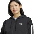 ADIDAS Damen Kapuzensweat Essentials 3-Streifen Full-Zip Fleece