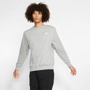 NIKE Herren Sweatshirt "Club" XL in Silber