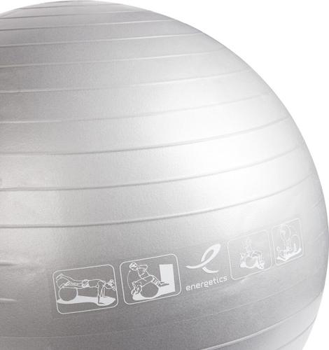 ENERGETICS Gymnastik Ball  / Physioball 65 in Silber