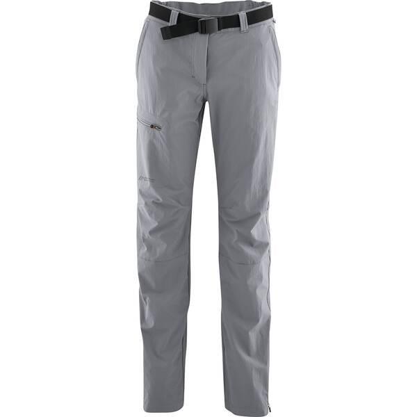 MAIER SPORTS Damen Hose Inara slim Da-Hose el. (kurz) 20 in Grau