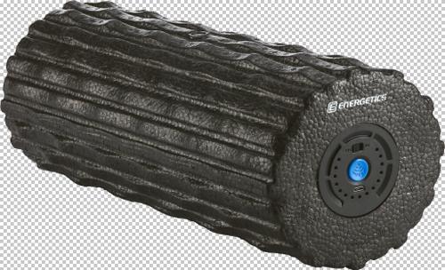 ENERGETICS Faszienrolle mit Tiefenvibration One Size in Schwarz