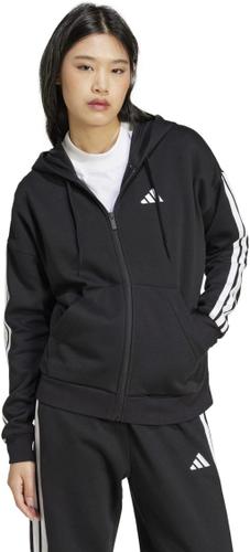ADIDAS Damen Kapuzensweat Essentials 3-Streifen Full-Zip Fleece