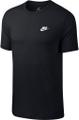 NIKE M NSW CLUB TEE BLACK/WHITE