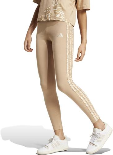 ADIDAS Damen Tight RC Essentials Seasonal Animal-Print XS in Braun