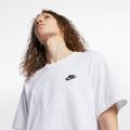 NIKE M NSW CLUB TEE WHITE/BLACK