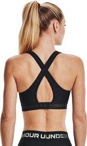 UNDER ARMOUR Damen BH Crossback Mid Bra XL in Schwarz