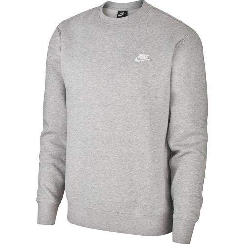 NIKE Herren Sweatshirt "Club" XL in Silber