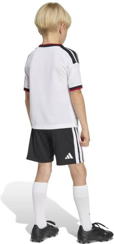 ADIDAS Kinder Fananzug Deutschland DFB WM 2026 Replika Heim-Set 104 in Weiß