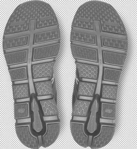 ON Herren Laufschuhe Cloudrunner Waterproof 44 ½ in Schwarz