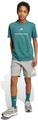 ADIDAS Kinder Shirt Slogan Single Jersey 176 in Blau