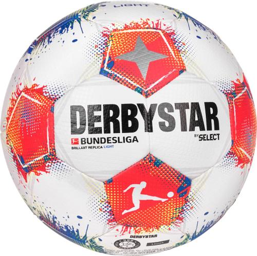 DERBYSTAR Ball Bundesliga Brillant Replica Light v25 4 in Weiß