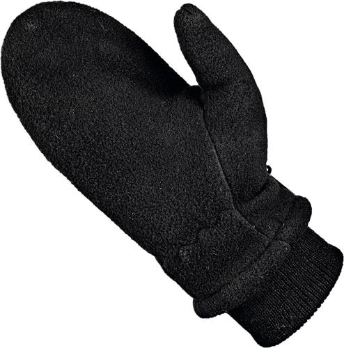 ARECO Kinder Handschuhe Fleecefäustling Juniors 4 in Schwarz