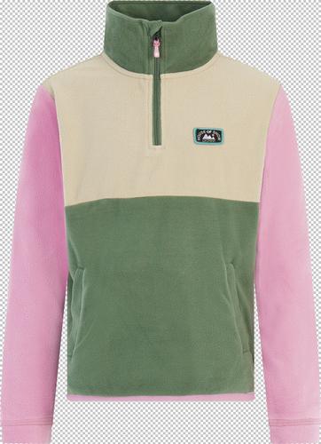 PROTEST Kinder Rolli PRTInke JR 1/4 zip active top 128 in Pink