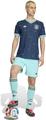 ADIDAS Herren Trikot Deutschland 26 Authentic Auswärts L in Blau