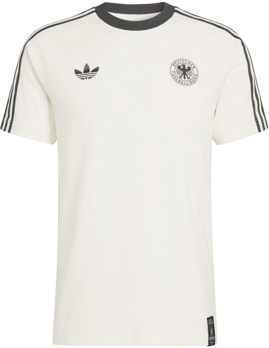 ADIDAS Herren Fanshirt Deutschland Originals XXL in Weiß