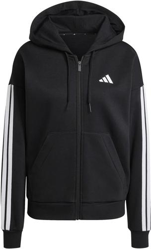 ADIDAS Damen Kapuzensweat Essentials 3-Streifen Full-Zip Fleece
