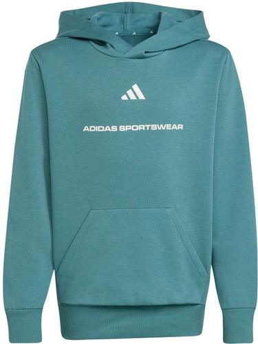 ADIDAS Kinder Kapuzensweat Boys Slogan Fleece Hoodie Kids