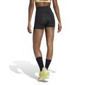 ADIDAS Damen Tight Optime 3-Streifen kurze (Länge 5 Zoll) M in Schwarz